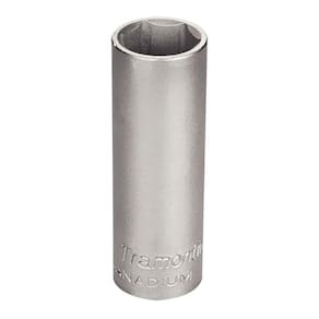 Soquete Sextavado Longo Em Aço Cromo Vanádio 27 Mm - Encaixe 1/2" Tramontina Pro Tramontina
