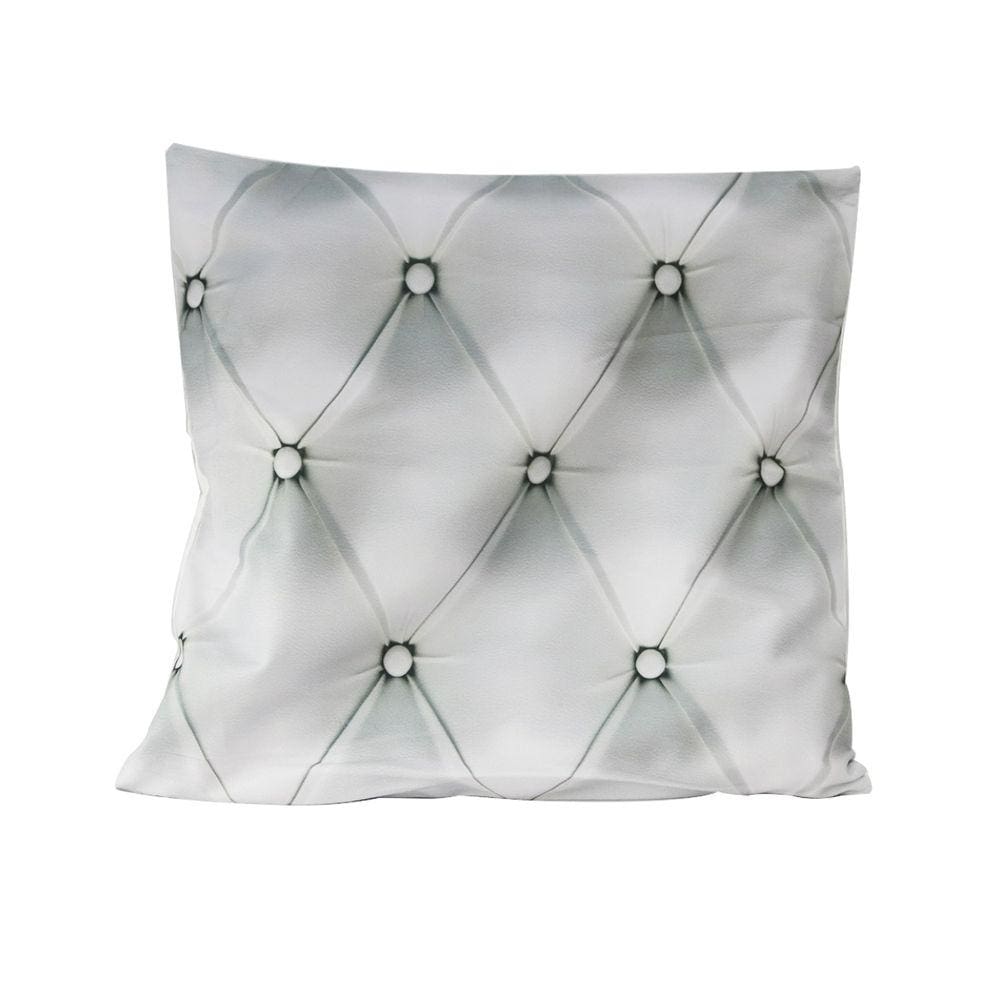 Capa Almofada Estampa Capitone 100% Poliester 44X44cm