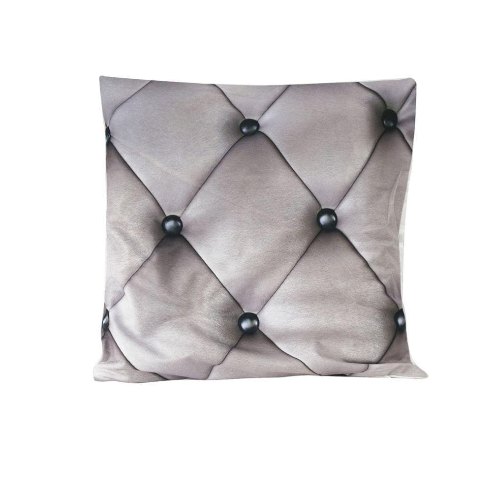 Capa Almofada Estampa Capitone 100% Poliester 44X44cm