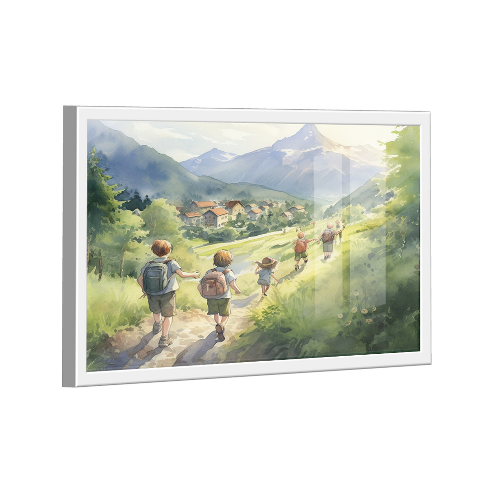 Quadro A Caminho Da Escola--BR ARTES