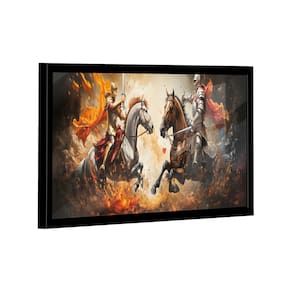 Quadro Guerra Romana --  BR ARTES