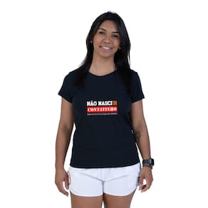 Camiseta Feminina Manga Curta Algodao Frase Humorada Nao Nasci Pra Ser Contatinho Abridor Garrafa