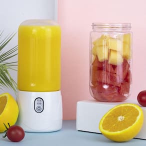 Mini Liquidificador Portátil Recarregável Mixer Juice Com Copo
