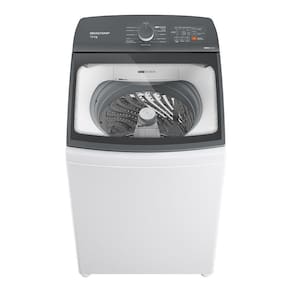 Máquina de Lavar Brastemp 15Kg com ciclo tira manchas Advanced e smart sensor Branca BWF15AB 220V