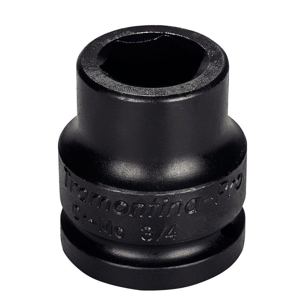 Soquete De Impacto Sextavado Em Aço Cromo Molibdênio 27 Mm - Encaixe 3/4`` Tramontina Pro Tramontina