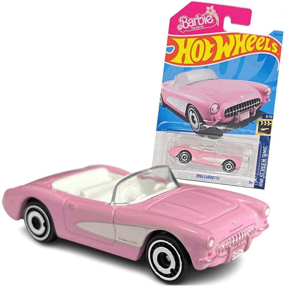 Carrinho Hot Wheels Barbie Dream Camper Pink / Raro