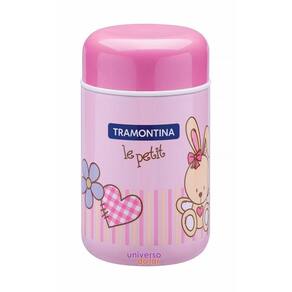 Pote Térmico Tramontina Le Petit 400 Ml Rosa