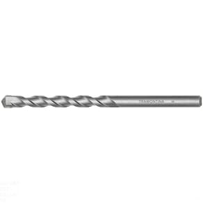 Broca Para Concreto 3x75 Mm 1/8" Em Aço Especial Com Acabamento Jateado Din 8039