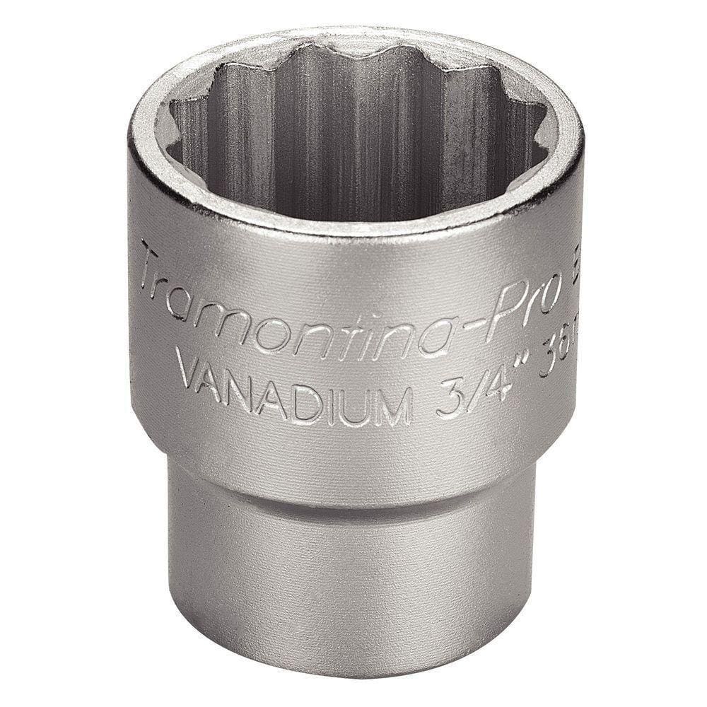 Soquete Estriado Em Aço Cromo Vanádio 1.5/8" - Encaixe 3/4" Tramontina Pro Tramontina