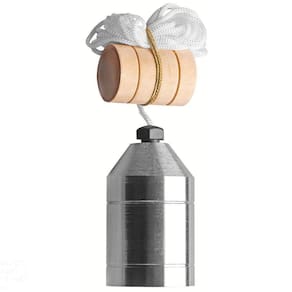 Prumo 1000 G Tramontina Em Aço Com Calço Guia De Madeira E Cordão De Nylon Tramontina