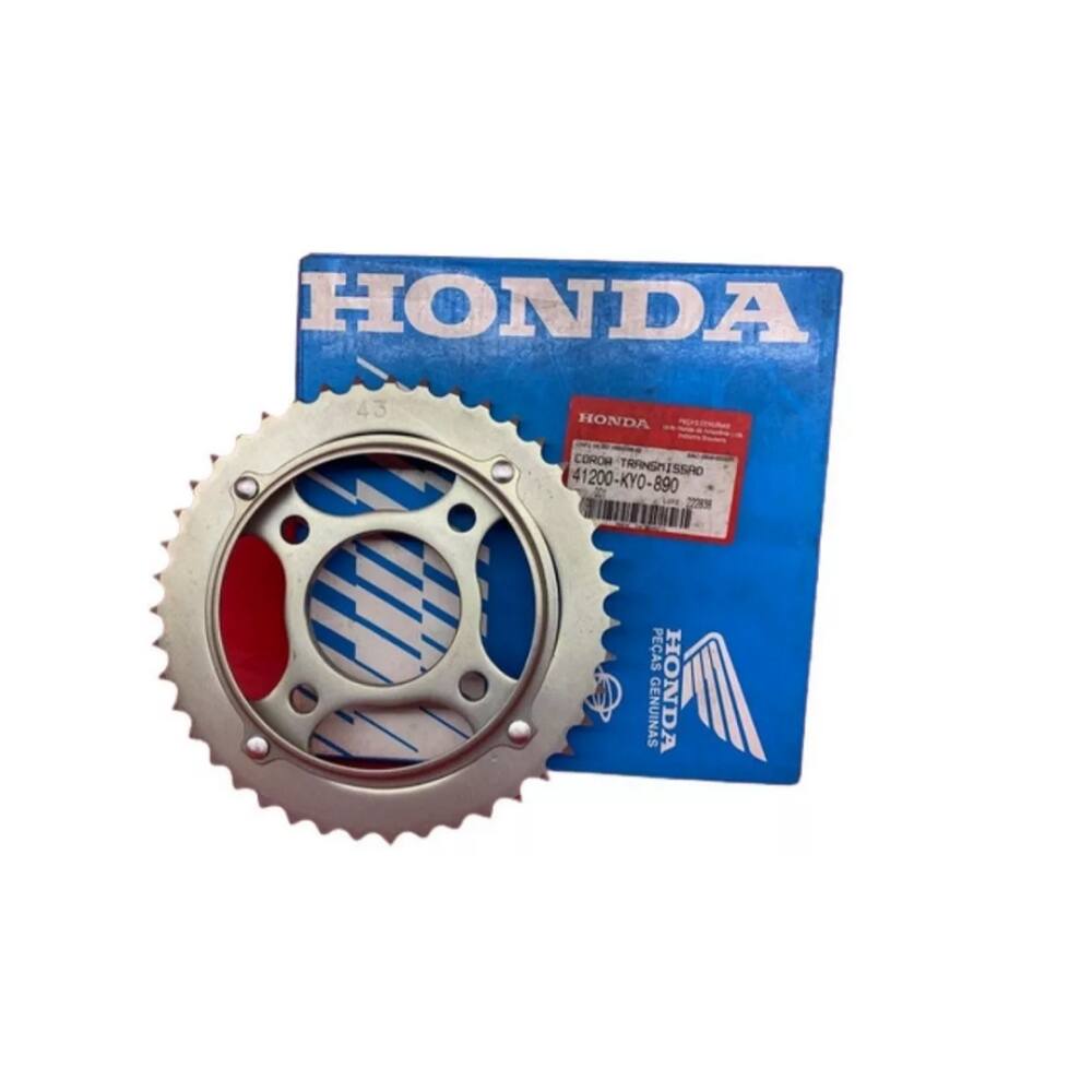 Honda Cg125 Today Coroa Transmissão Novo