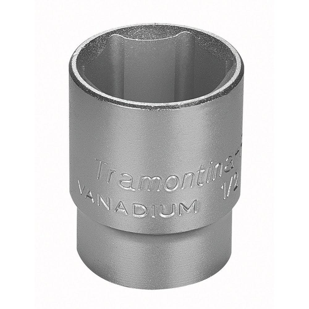 Soquete Sextavado Em Aço Cromo Vanádio 27 Mm - Encaixe 1/2" Tramontina Pro Tramontina