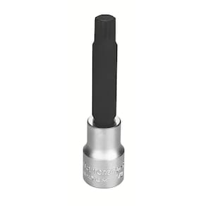 Soquete Longo Em Aço Cromo Vanádio Ponta Multidentada 12 Mm - Encaixe 1/2" Tramontina