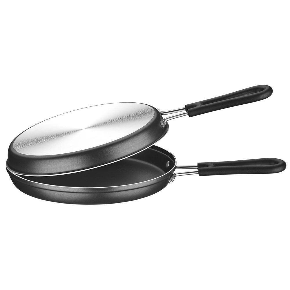 Omeleteira Tramontina Loreto Em Alumínio Com Antiaderente Starflon Max Grafite 24 Cm Tramontina