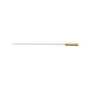 Espeto Para Churrasco Tramontina Com Lâmina Em Aço Inox E Cabo De Madeira 75 Cm Tramontina