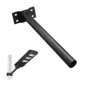 Suporte Luminaria Publica Solar Aço Pintura Eletrostática Barra Resistente