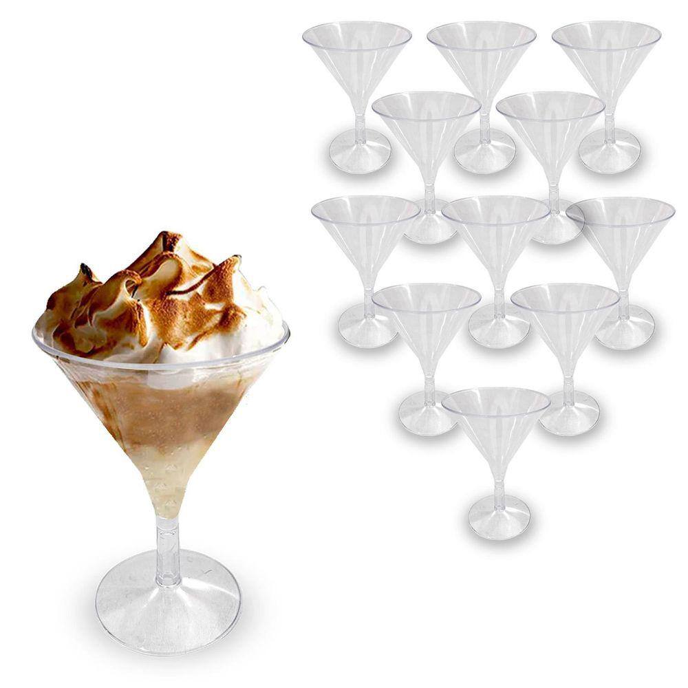 Kit C/20 Mini Coquetel Acrílico Pequeno 60Ml Doce Festa