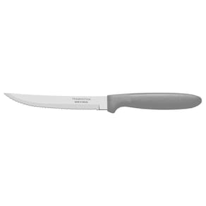 Faca Para Churrasco Ipanema Com Lâmina Em Aço Inox E Cabo De Polipropileno Cinza 5"