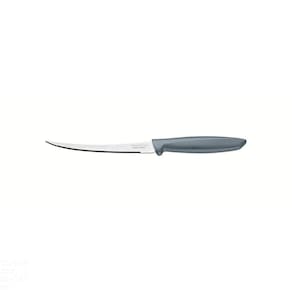 Faca Para Tomate Plenus Com Lâmina Em Aço Inox E Cabo De Polipropileno Cinza 5"
