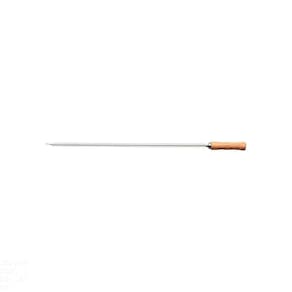 Espeto Para Churrasco Tramontina Com Lâmina Em Aço Inox E Cabo De Madeira 65 Cm Tramontina
