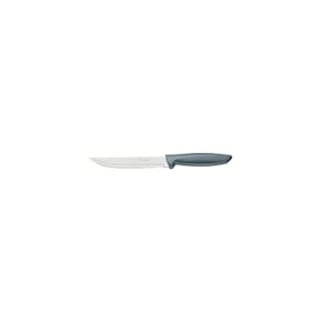 Faca Para Cozinha Plenus Com Lâmina Em Aço Inox E Cabo De Polipropileno Cinza 6"