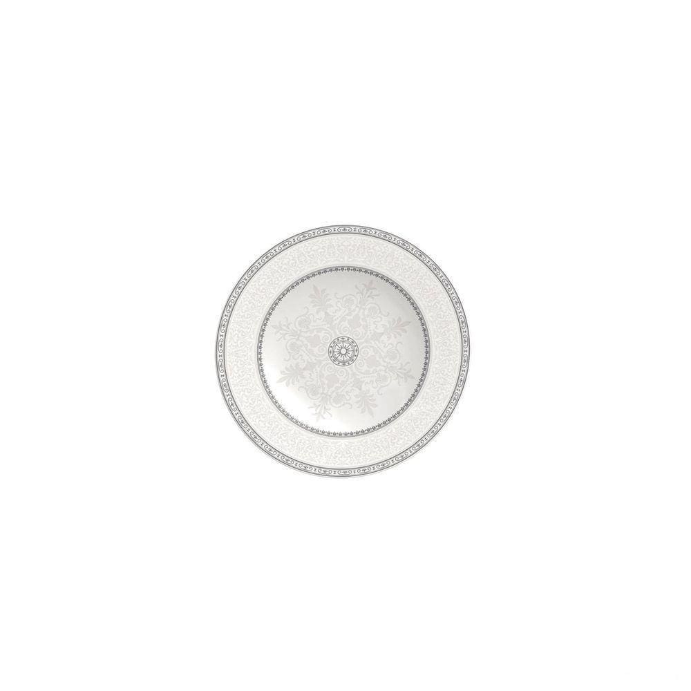 Prato Sobremesa Tramontina Gabrielle Em Porcelana Decorada 21 Cm Tramontina