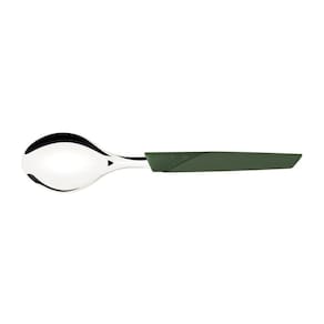 Colher De Mesa Lyf Com Lâmina Em Aço Inox E Cabo De Polipropileno Pcr Verde Natureza