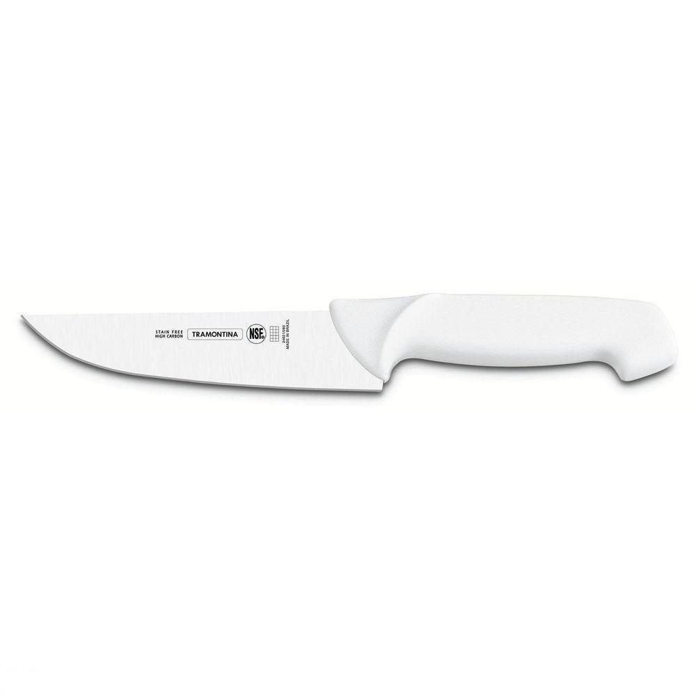 Faca Para Carne 8” Tramontina Com Cabo Branco Tramontina