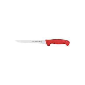 Faca Para Desossar Profissional Com Lâmina Em Aço Inox E Cabo Em Polipropileno Vermelho 7