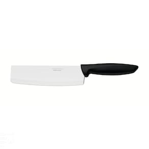 Faca Para Fatiar E Picar Plenus Com Lâmina Em Aço Inox E Cabo De Polipropileno Preto 7"