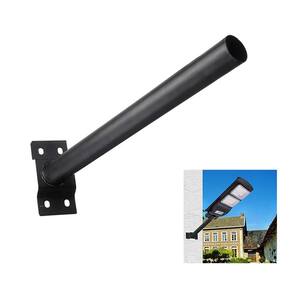 Suporte Luminaria Solar Pintura Eletrostatica Aço Barra Poste Segurança Iluminaçao
