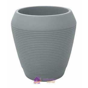Vaso Tramontina Egípcio Em Polietileno Cimento 29 Cm Tramontina