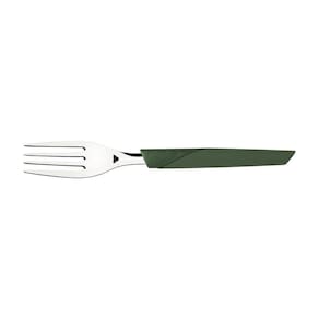 Garfo De Mesa Lyf Com Lâmina Em Aço Inox E Cabo De Polipropileno Pcr Verde Natureza