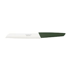 Faca Para Pão Lyf Com Lâmina Em Aço Inox E Cabo De Polipropileno Pcr Verde Natureza 7"
