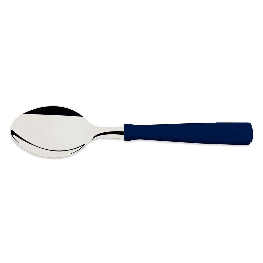 Conjunto De Colheres Para Chá New Kolor Com Lâminas Em Aço Inox E Cabos De Polipropileno