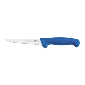 Faca Para Desossar Profissional Com Lâmina De Aço Inox E Cabo De Polipropileno Azul 5"