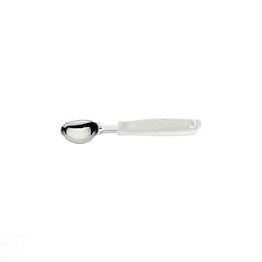 Concha Para Sorvete Utilitá Com Lâmina Em Aço Inox E Cabo De Polipropileno Branco