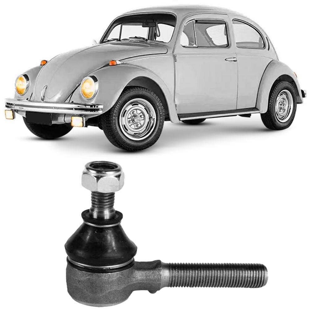 Terminal Direção VW Fusca Kombi Dianteiro Motorista Viemar