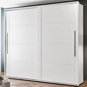 Guarda Roupa Casal Coimbra 2 Portas 6 Gavetas Branco - Politorno Móveis