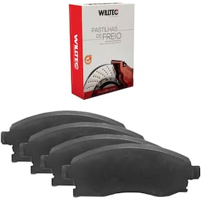 Kit Pastilha Freio Dianteira Fusion 2006 a 2012 Willtec