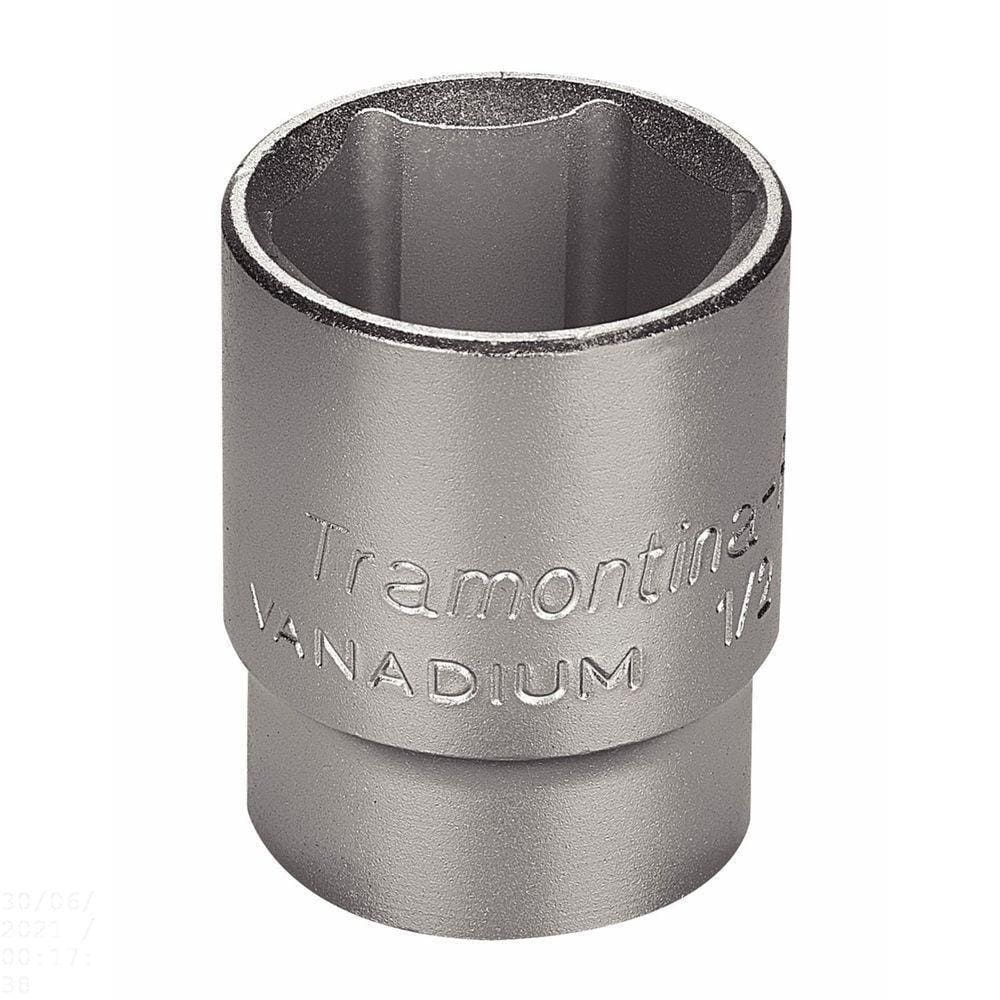 Soquete Sextavado Em Aço Cromo Vanádio 1.1/8" - Encaixe 1/2" Tramontina Pro Tramontina