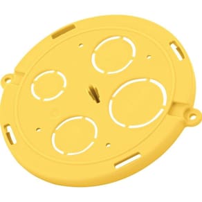 Fundo Para Caixa De Embutir Octogonal 4x4 Tramontina Amarelo Tramontina
