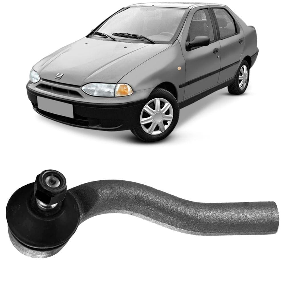 Terminal Direção Dianteiro Motorista Uno 2010 a 2017 Perfect