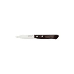 Faca Para Legumes E Frutas Polywood Com Lâmina Em Aço Inox E Cabo De Madeira Castanho 3"
