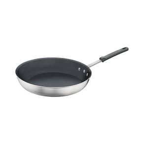 Frigideira Profissional Alimínio Antiaderente Externo Lixado Cabo Silicone Removível 30cm