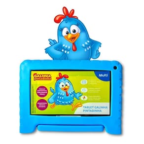Tablet Android 13 64gb Galinha Pintadinha 4gb Ram 7" NB419