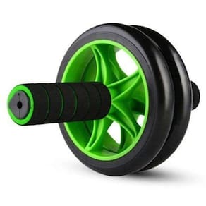 Roda De Exercicio Wheel Balance 09077-Pvc - Preto/Verde U
