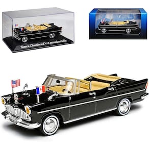 Miniatura Sinca Chambord V-8 JF Kennedy Escala 1/43 Ixo