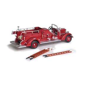 Miniatura Caminhão De Bombeiro Lucky Ahrens Fox Vc 1938 1/43