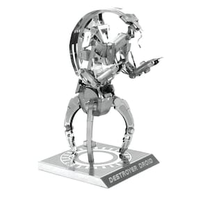 Miniatura De Montar Metal Earth Star Wars Destroyer Droid